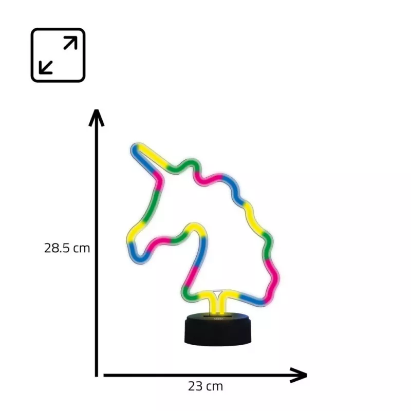 Lampada decorativa LED Manta SNL10MTT unicorno