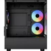 Case per computer Micro/Mini-ITX AEROCOOL Geh Viewport Mini-G-BK-v4 ARGB nero