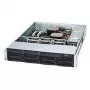 Super Micro Supermicro SC825 TQC-600LPB - Rack 2U - E-ATX - SATA/SAS - Hot-Swap 600 Watt - nero (CSE-825TQC-600LPB)