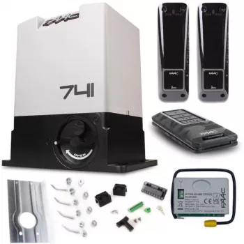 Motorizzazione per cancelli scorrevoli FAAC Delta 3 Kit 741 — per cancelli fino a 900 kg, modello kit 741