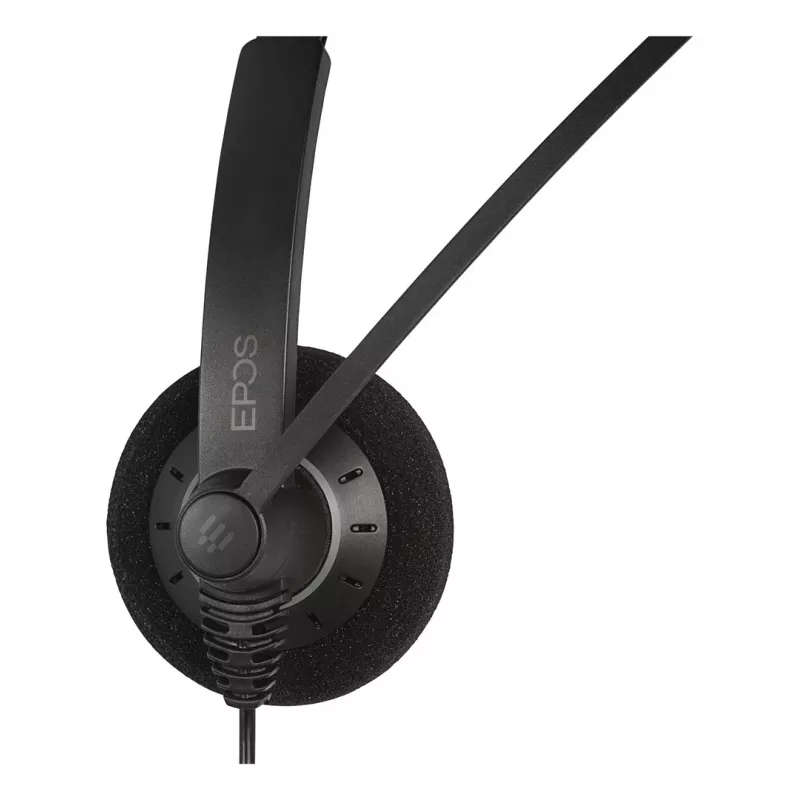 EPOS IMPACT SC 30 headset con filo archetto chiamate/musica nero, argento