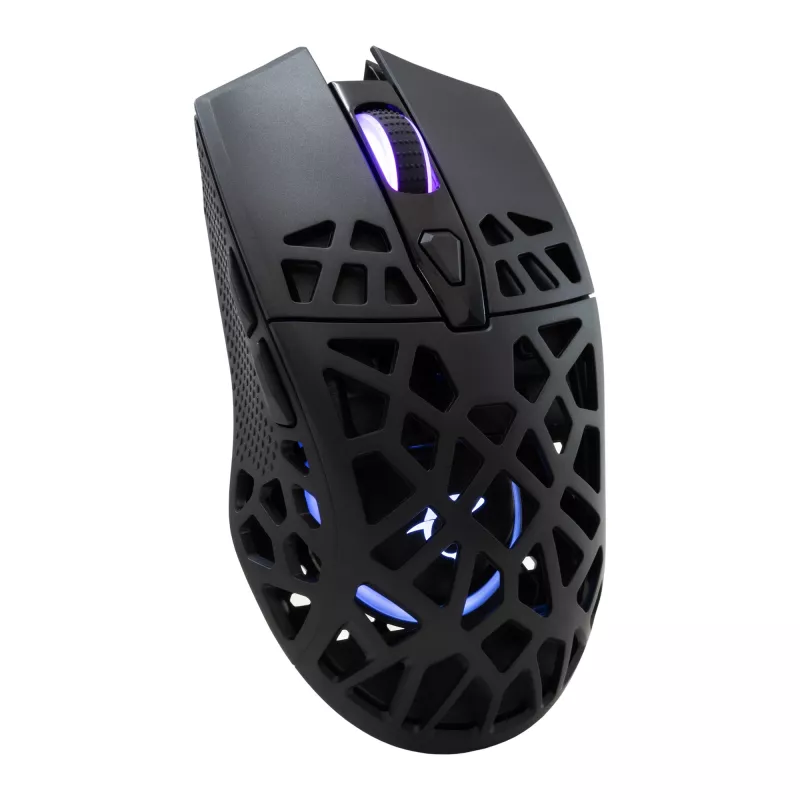 Mouse White Shark GM-5018 Caradoc RGB 7200 dpi nero