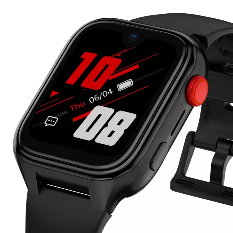Smartwatch Stelio ST-SWJ102-BK Junior Pro AI 4G nero – wearable per bambini con connettività 4G