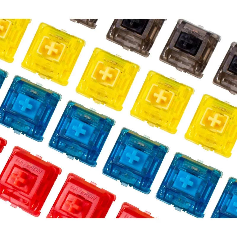 Interruttore per tastiera Keychron G36 giallo plastica hot-swappable