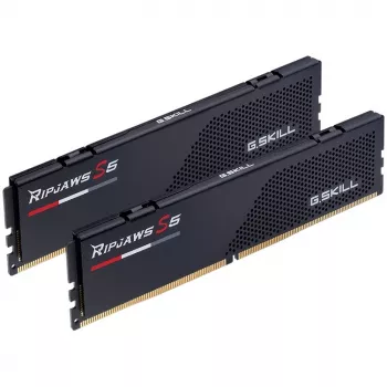 DIMM 64 GB DDR5-6000 (2x 32 GB) kit dual, memoria nero, F5-6000J2836G32GX2-RS5K, Ripjaws S5, INTEL XMP