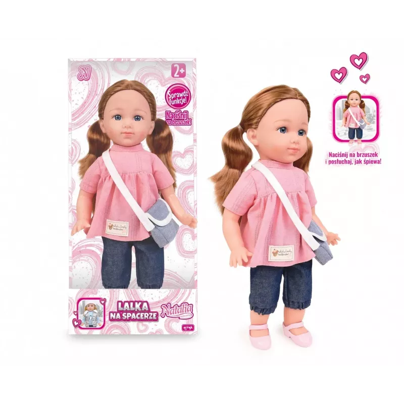 Bambola Artyk Natalia 36 cm con tunica rimovibile — Artyk