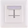Cornice keystone per prese di rete 2 porte ShiverPeaks BS08-10101 per moduli keystone