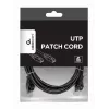 Cavo di rete Gembird PP6U-2M/BK RJ-45 Cat6 2 m nero