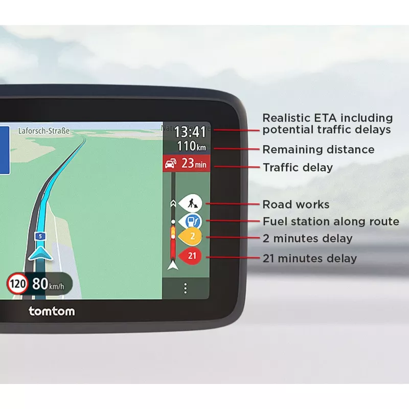 Navigatore TomTom GO Classic 15,2 cm 6 pollici touchscreen nero