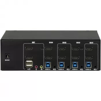 Inter-Tech IPC switch KVM AS-42HUS (88887412)