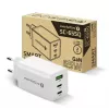 Caricabatterie everActive SQ-655Q 65W, 1×USB-A + 2×USB-C ricarica rapida