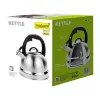 Bollitore non elettrico Maestro MR-1329, acciaio inox, 2,9 L, modello da piano cottura con beccuccio a scomparsa, coperchio manuale