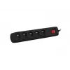 Protezione da sovratensione NATEC NSP-1715 nero 5 prese AC 5 m