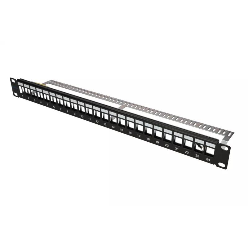 Patch panel Extralink 24 porte STP, modulare, 24 porte