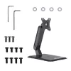 Supporto per touchscreen MACLEAN MC-989 per display touch, carico max. 8 kg, supporto autoportante