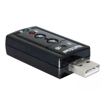 DeLOCK Adattatore audio USB 7.1 - Scheda audio - Stereo - USB (61645)