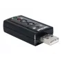 DeLOCK Adattatore audio USB 7.1 - Scheda audio - Stereo - USB (61645)