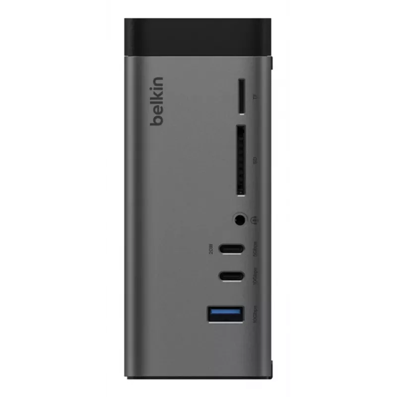 Hub Belkin Connect USB Type-C 10000 Mbit/s grigio