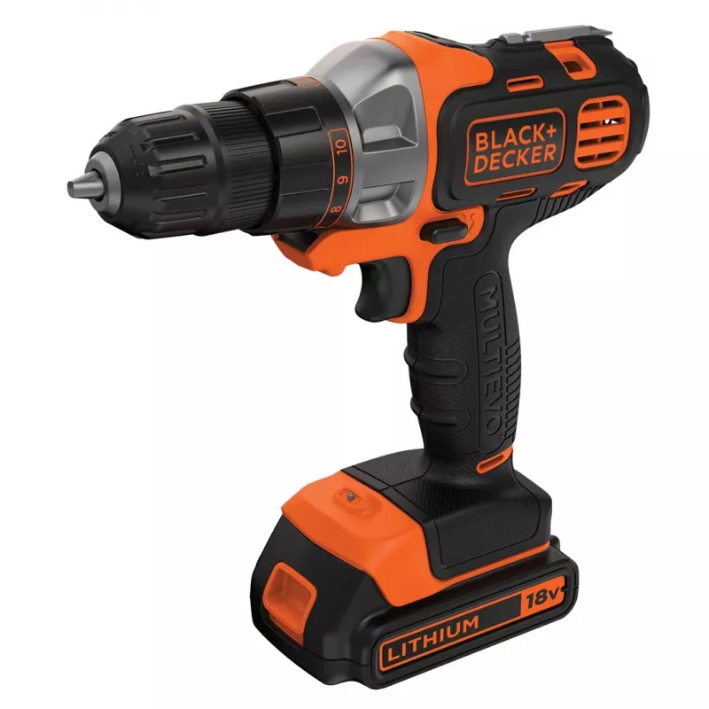 Multitool oscillante Black & Decker MT218K-QW nero, arancione 8500 OPM