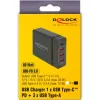 DeLOCK caricabatterie da parete USB 63974 universale nero AC interno