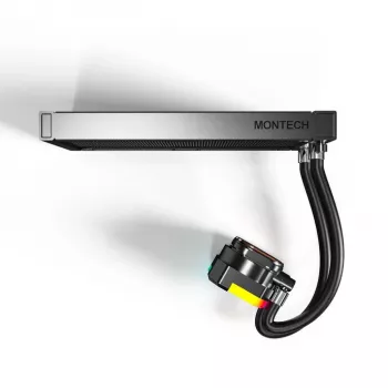 Dissipatore CPU liquido all-in-one Montech Hyper Flow ARGB 240 mm, nero