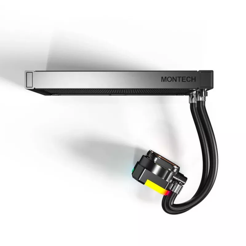 Dissipatore CPU liquido all-in-one Montech Hyper Flow ARGB 240 mm, nero