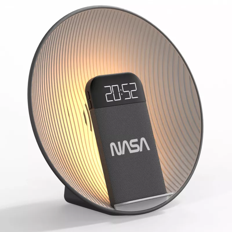 NASA SPC600 altoparlante Bluetooth/sveglia/caricabatterie wireless