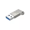 Unitek A1034NI adattatore da USB-A maschio a USB-C femmina, USB 3.1 Gen1, argento