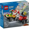 LEGO CITY 60458 Pizza contro camion dei pompieri