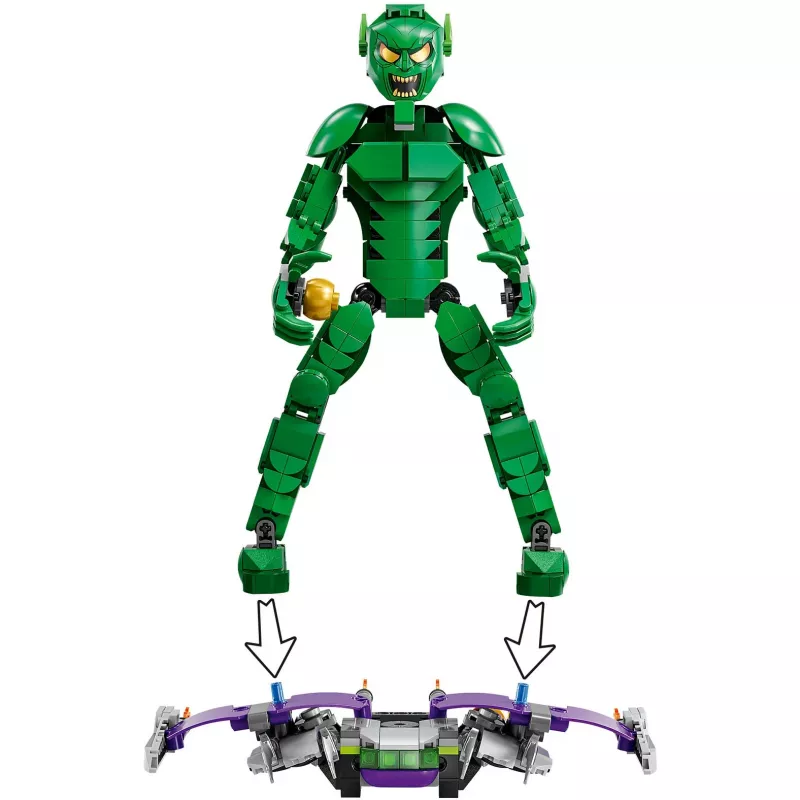 LEGO MARVEL 76284 figura da costruzione Green Goblin