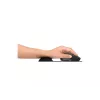 PORT CONNECT | Tappetino mouse ergonomico | 200 x 230 x 20 mm | nero