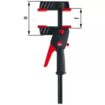 Morsetto Bessey DUO30-8 multicolore metallo 300mm larghezza