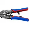Knipex 97 51 13 pinza crimpatrice per cavi nero, blu, rosso