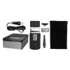 Wahl 3615-1016 rasoio da uomo, rasoio a lamina, trimmer, nero, argento