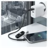 Cavo USB RealPower MagneticCharge3 0,2 m USB A nero ricarica rapida