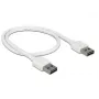 Cavo USB USB 2.0 DeLOCK 85192 0,5m bianco