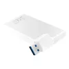 Hub USB 3.0 4 porte, argento