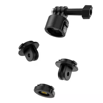 Supporto con sgancio rapido Telesin CQM-001 per action camera — base di montaggio rimovibile