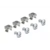Staffa di montaggio DeLOCK 19 pollici 450x40mm 2 pezzi nero metallo