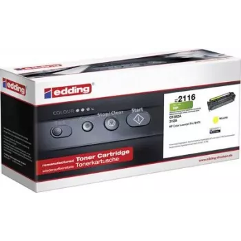 edding EDD-2116 toner giallo compatibile con HP 312A CF382A