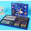 Set da pittura artistico Extralink Blue Astronaut — 88 pezzi (colori, pennelli, accessori)