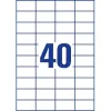 Avery Zweckform 3651 etichette universali 52,5 x 29,7 mm 100 fogli bianco