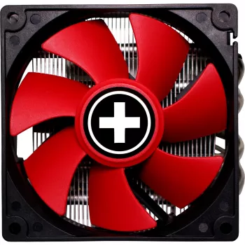 Sistema di raffreddamento per computer Xilence XC041 dissipatore processore 9,2 cm nero, rosso