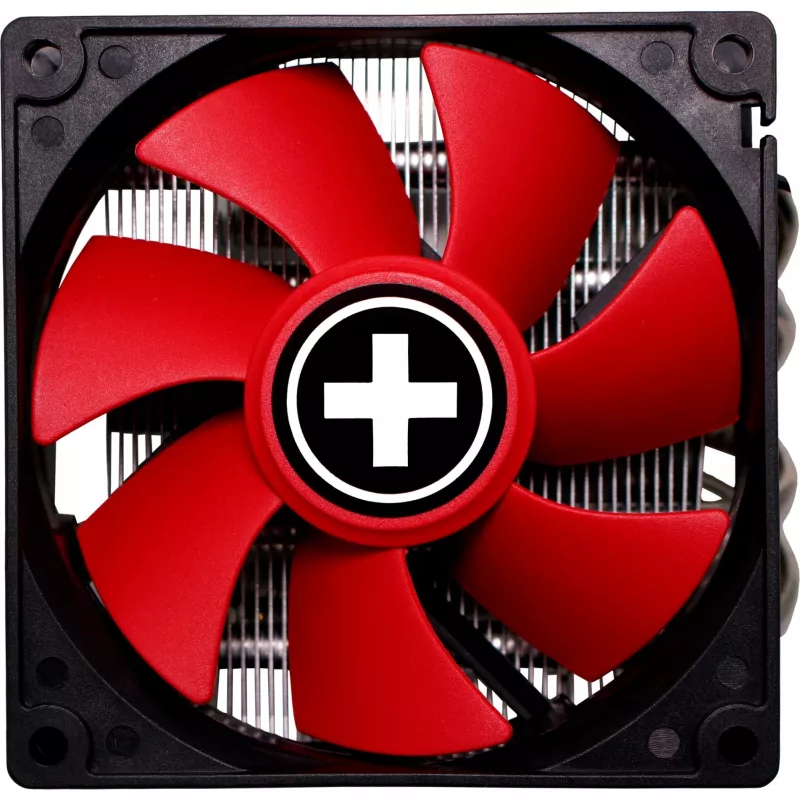 Sistema di raffreddamento per computer Xilence XC041 dissipatore processore 9,2 cm nero, rosso