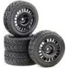 Absima 1 10 Rally Winded ruote complete nero 4 pz. (2510061)