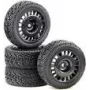 Absima 1 10 Rally Winded ruote complete nero 4 pz. (2510061)