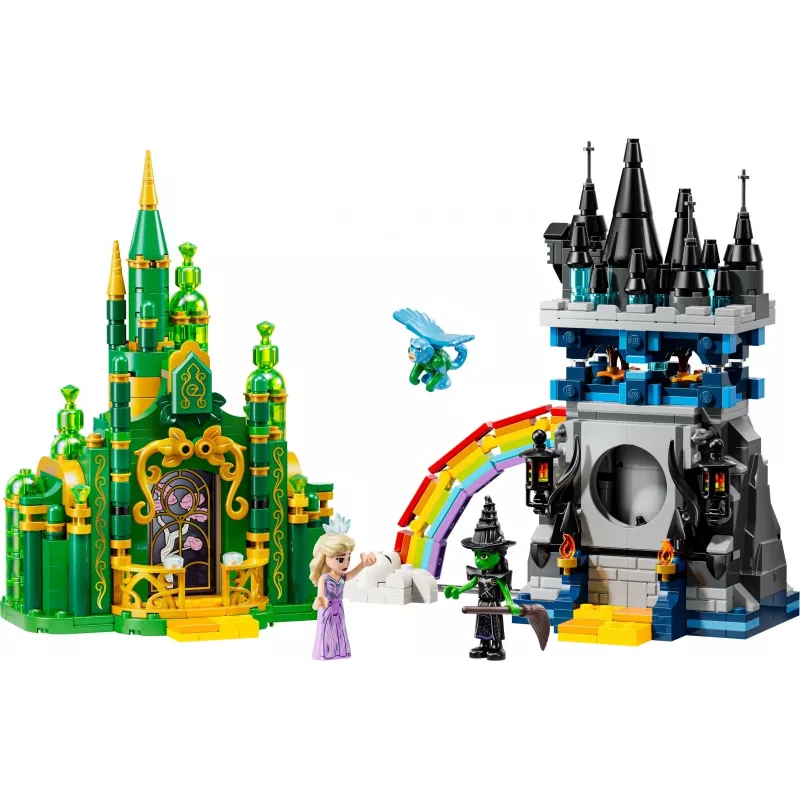 Set LEGO Wicked 75689 — set di gioco Città di Smeraldo e Castello Kiamo Ko