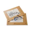 Carta da disegno e schizzo SMLT A3, 160 g/m², 20 fogli, incollata
