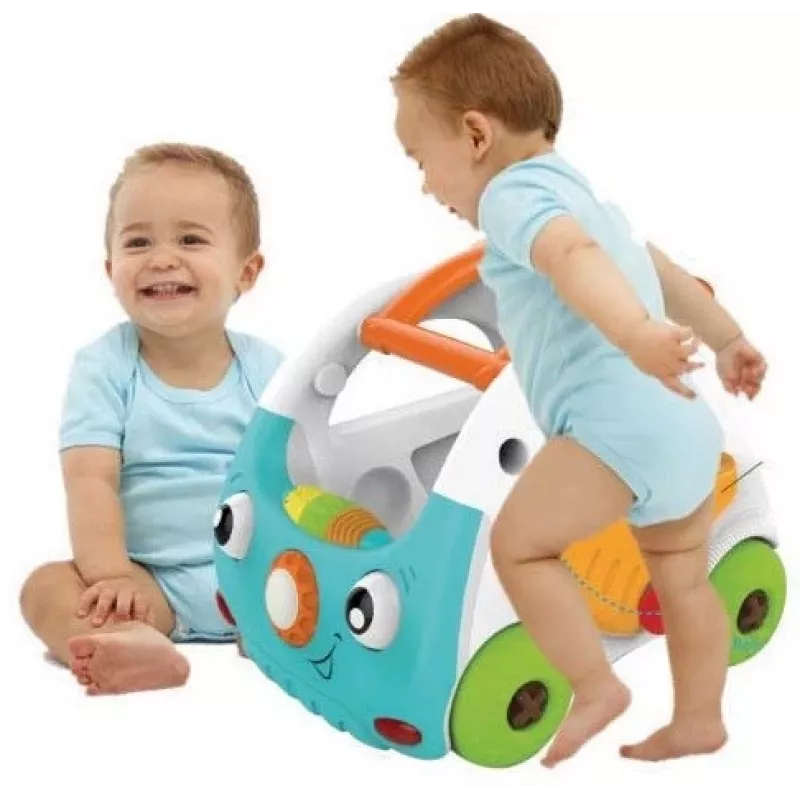 Macchinina sensoriale push 3 in 1