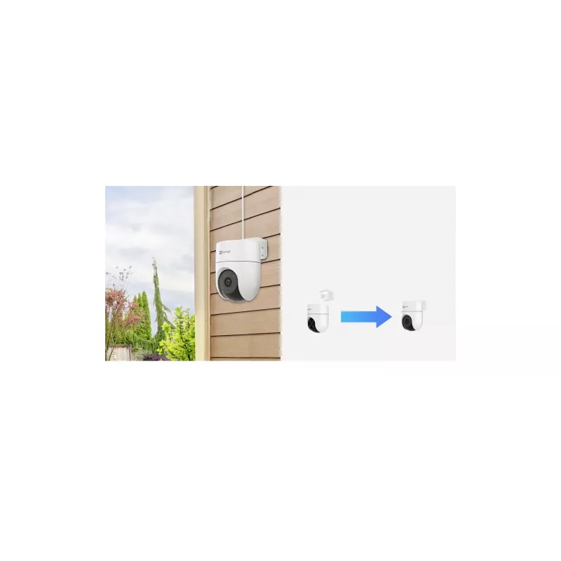 Telecamera di sicurezza IP EZVIZ H8c 2K Dome 2304 x 1296 pixel